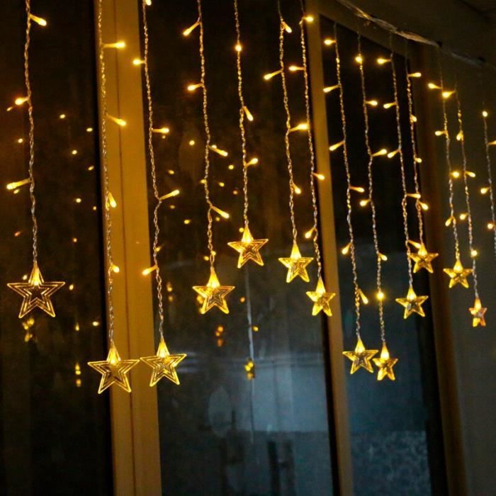 Guirlande lumineuse à étoiles LED 10/20/30/40/80, alimentée par USB,  étanche, pour une décoration féerique intérieure et extérieure, mariage,  arbre de Noël, Nouvel An, jardin, Ramadan, Saint-Valentin - Temu Belgium