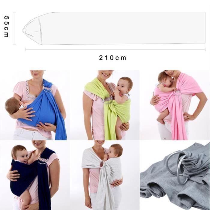 Porte bébé avec shop anneau