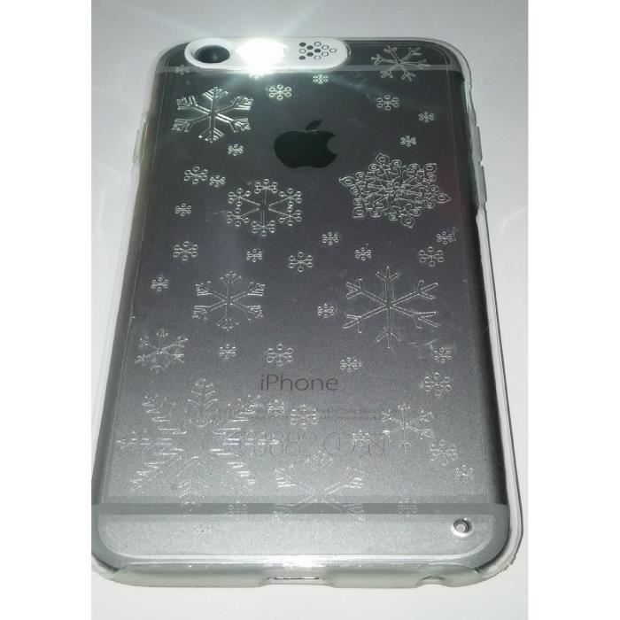 Coque Rigide Transparente à Effet Lumineux (LED Flash) Pour IPhone 6 Plus / 6S Plus - Neuf - Novago