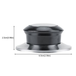 Lot De 2 Boutons De Rechange Pour Couvercle De Casserole - Poignée En Bakélite Résistante à La Chaleur