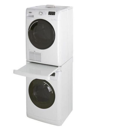 Kit de superposition lave-linge/sèche-linge ELECTROLUX STA9GW avec tablette  coulissante - Cdiscount Electroménager