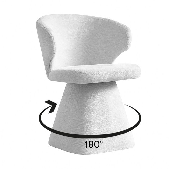 Chaise De Salle à Manger - Milton & Oldbrook - Lagos - Blanc