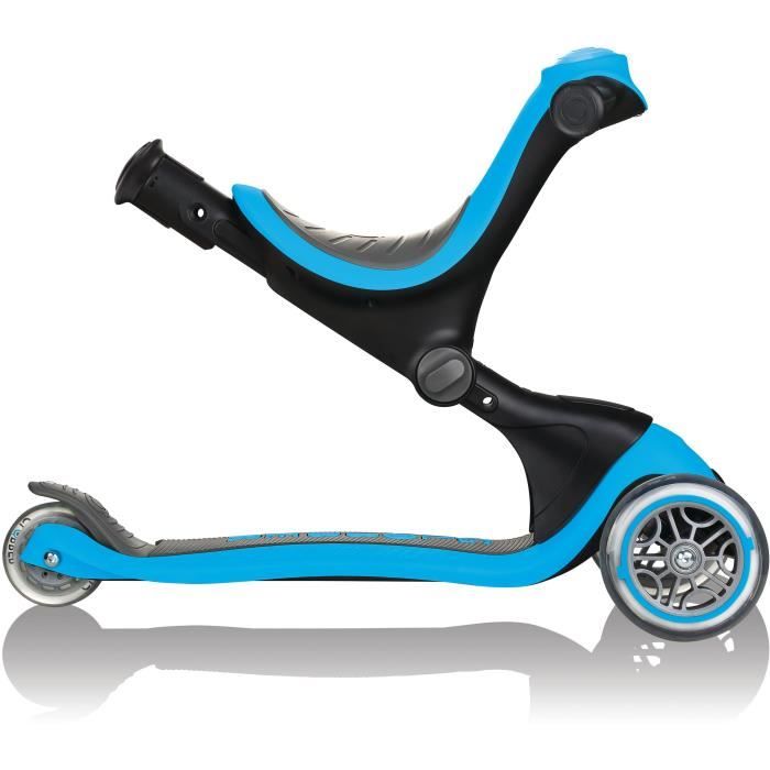 GLOBBER Trottinette convertible Go Up Deluxe Bleu ciel