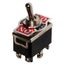 AERZETIX Interrupteur commutateur /à levier DP3T ON-OFF-ON 3A//250V 3 positions