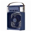 Climatiseurs personnels, refroidisseurs d'air par évaporation, climatiseurs portables bleus