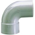 Coude PVC coudé 87° - GIRPI - Diamètre 100 mm - Femelle/Mâle - Plastique-0