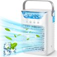 Climatiseur Mobile Silencieux - ZHUODIKE - Refroidisseur d'air 700ml - Économie d'énergie - Ventilateur