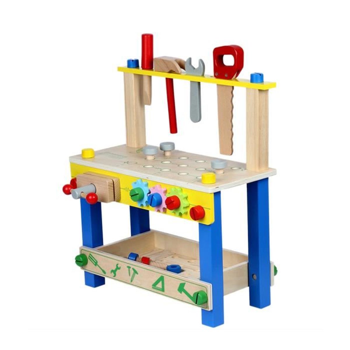Enfants Jouet D Assemblage De Table A Outils En Bois Achat