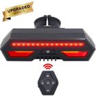 GOTOSEEU Feu Arrière Vélo avec Télécommande sans Fil - 2200 mAh USB Rechargeable LED - Étanche IPX4