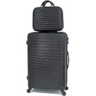 Valise Grande Taille - CELIMS FRANCE - 75cm - Serrure Intégrée - ABS - Noir
