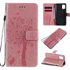 FRANCIS-R Flip Etui Samsung Galaxy A31 (6.4") Téléphone Housse de Protection, Gaufrage PU Cuir Antichoc Housse Samsung Galaxy A31 Pink