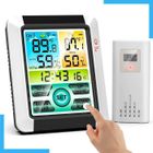 HOM2SEEKER Station Meteo Interieur Exterieur Sans Fil - MAXLABER - Thermomètre et Hygromètre - Ecran Rétro-éclairé Coloré