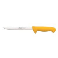 Couteau à filet Arcos Couleur - Prof 295100 acier inoxydable Nitrum et mango lame ergonomique en polypropylène jaune et lame de 20