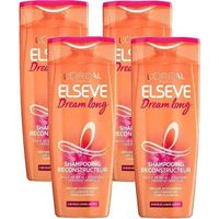 L'Oréal Paris Elseve Dream Long Shampooing Cheveux Longs 250 ml - Lot de 4