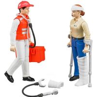 Set ambulance BRUDER avec figurines et accessoires - Garçon - À partir de 3 ans