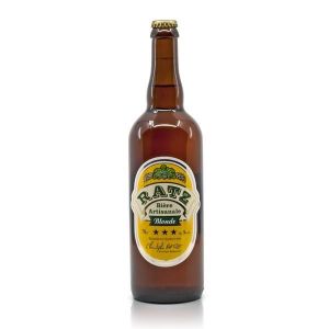BIERE Bière blonde artisanale du Quercy Brasserie Ratz, 75cl