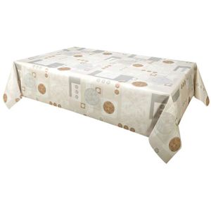 Nappe Imperméable Rectangulaire Nappe En Toile Cirée Lavable ELIZA - 160x140cm, Rectangulaire, Imperméable, Facile D'entretien, Pour Intérieur/extérieur Nappe Toile Cirée