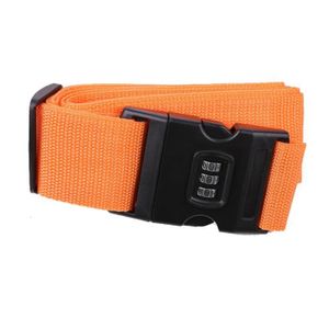 Voyage Libération Rapide Boucle Réglable Bagages emballage Sangle Ceinture 1.5 m x 25 mm