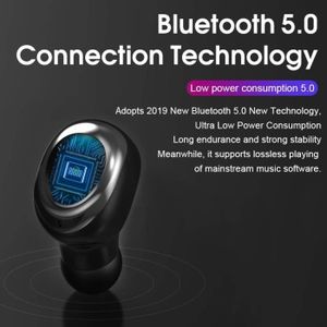 CASQUE - ÉCOUTEURS Rayfit Mini Écouteurs Bluetooth 5.0 sans Fil Stéré