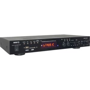 Amplificateur HiFi stéréo - Auna - 4x100W RMS DAB+ BT - Bluetooth intégré -  noir - Cdiscount TV Son Photo