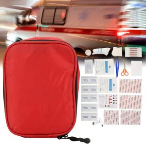 TROUSSE DE SECOURS KIMISS Sac d'urgence 16pcs trousse de premiers soins en plein air ensemble d'outils de traitement de sac de sauvetage d'urgence