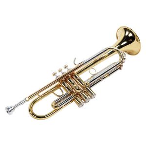 TROMPETTE minifinker trompette en laiton Trompette professionnelle à trois couleurs, Type combiné, trompette musicale instruments trompette