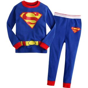Ensemble de vêtements 2-7 Ans Enfant Fille Garçon Pyjamas Super-héro 2 P