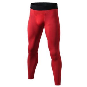 Leggings à Course Thermique Collants de Gymnastique Sportive AMZSPORT Pantalon de Compression Homme 