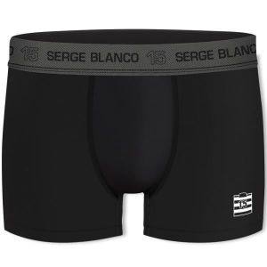 BOXER - SHORTY SERGE BLANCO Boxer Homme Coton HYPE Noir Noir