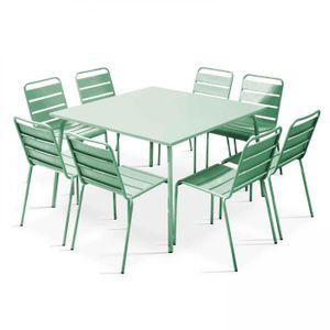Table et chaises pliantes d'appoint 6 places - Cdiscount Jardin