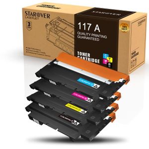 TONER STAROVER Toner Compatible pour HP 117A pour HP Col