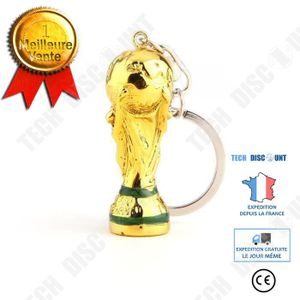 TROPHÉE - MÉDAILLE TD® 2018 Trophée de Coupe du monde Russie Porte-cl