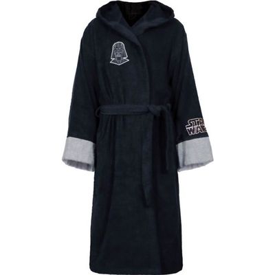 Peignoir a capuche 100 coton STAR WARS DARK. Taille XL Cdiscount Maison