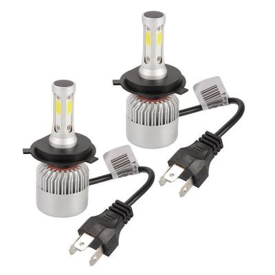 Pack 2 Ampoules LED voiture moto 35W H7 H4 CREE