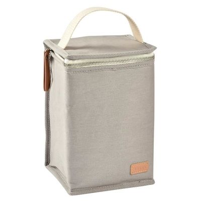 BEABA Pochette repas b b isotherme gris perle Cdiscount