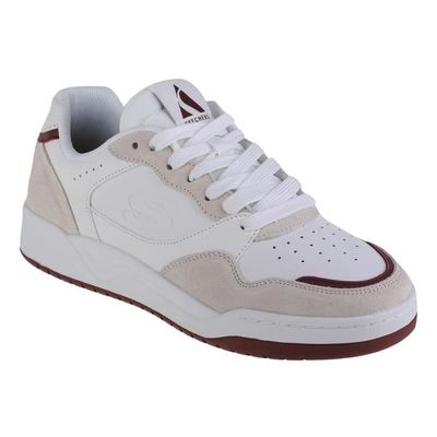 Chaussures Lifestyle SKECHERS Koopa Volley Low Blanc Homme Adulte Blanc Cdiscount Chaussures