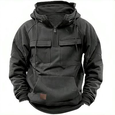 AWDis Just Hoods - Sweatshirt à capuche - Homme (S) (Gris foncé
