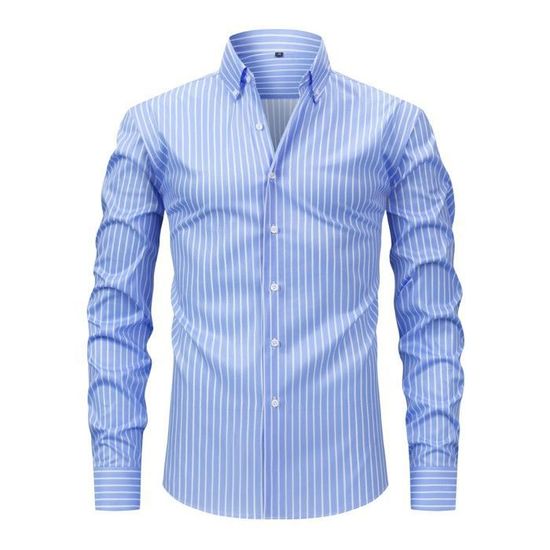 Body-chemise à manches longues essential line 'Zippy' - Bleu clair