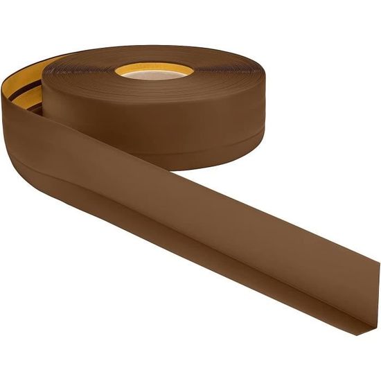 Plinthe Souple PVC Autoadhésive - 50 X 20 Mm, Rouleau 24 M, Imperméable, Pour Cuisine, Salle De Bain