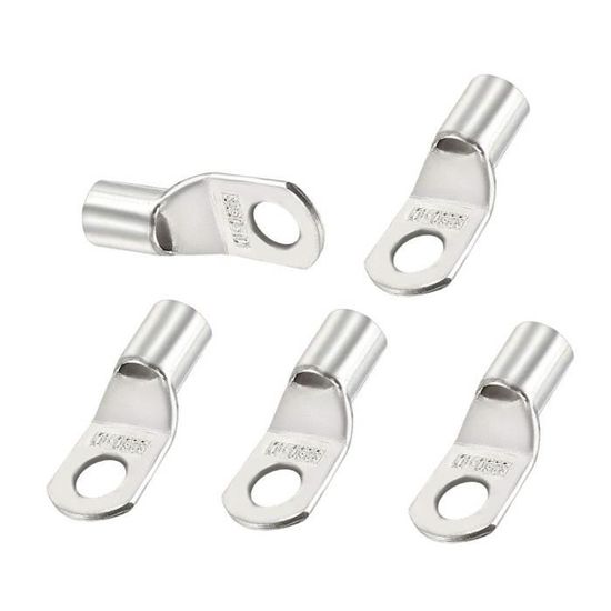 Cosses à Sertir 50 Mm² - Lot De 5 Pièces Avec Trou De 8 Mm | Connexion électrique Professionnelle