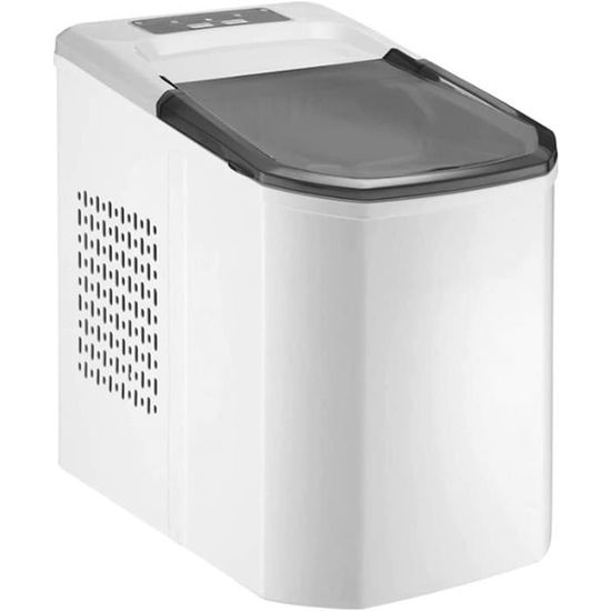 Machine à Glaçons Portable – 9 Glaçons En 6 Min – 26 Lbs – Noire – Neuf