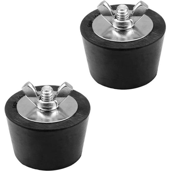 Bouchons D'Hivernage De Piscine MEMKEY 2 Pièces, Bouchon De Gel D Expansion En Caoutchouc 38mm 1 5 Po Pour Tuyauterie De Spa De Piscine Hiver Entretien Des 90965 B