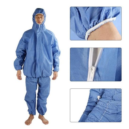 Combinaison D'apiculteur En Coton - Taille XL - Kit Complet Avec Gants Et Chapeau - 8