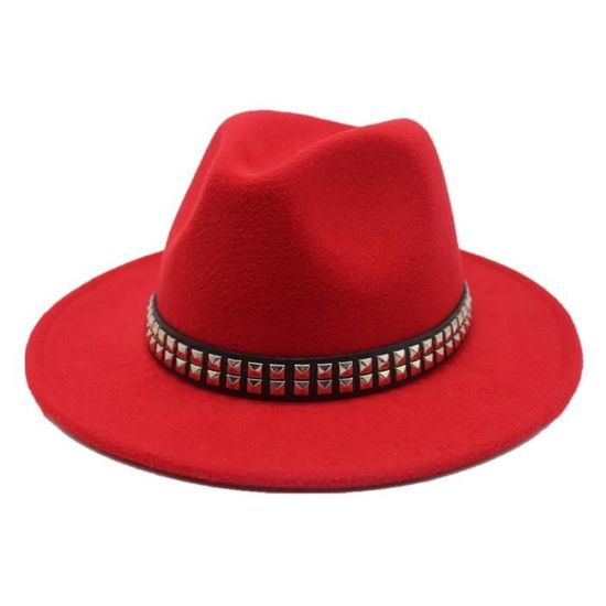 Fedora Chapeaux Pour Homme Et Femme - Élégant Chapeau Cloche En Laine