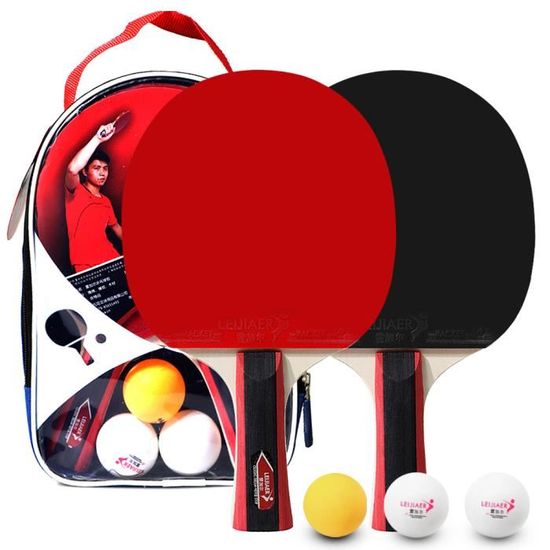 Kit Tennis De Table Voyage Tobar – Filet, 2 Raquettes, 3 Balles – Ping Pong Nomade