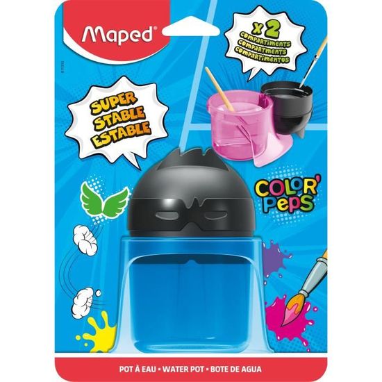 MAPED Pot A Eau Color Peps - Cdiscount Beaux-Arts et Loisirs créatifs