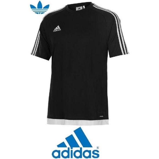 TEE SHIRT ADIDAS HOMME NOIR BLANC CLIMALITE SPORT S Cdiscount Sport