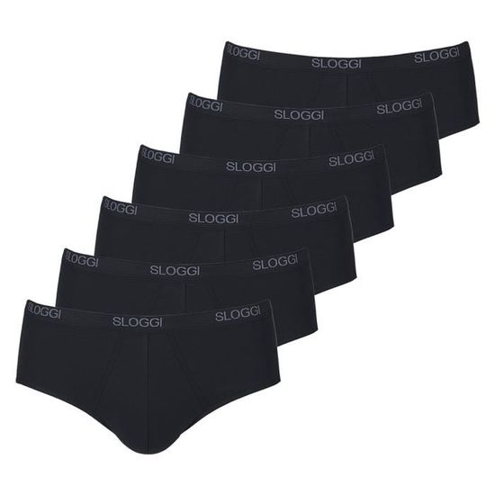Lot de 4 slips midi basic Sloggi La Redoute