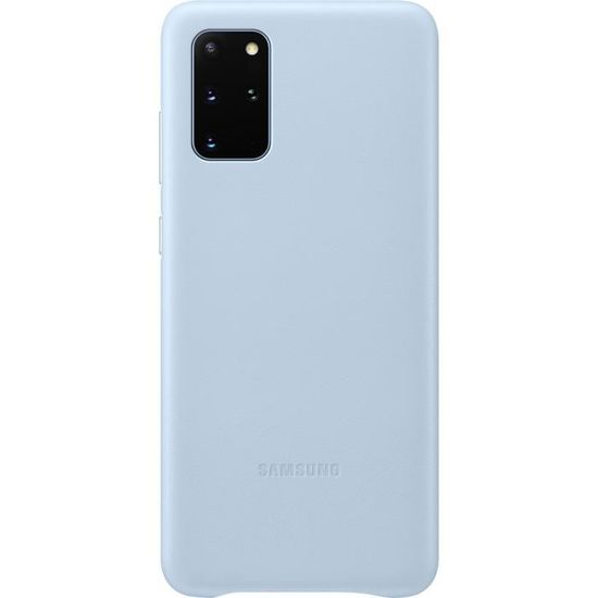 Coque rigide en cuir bleue Samsung pour Galaxy S20+