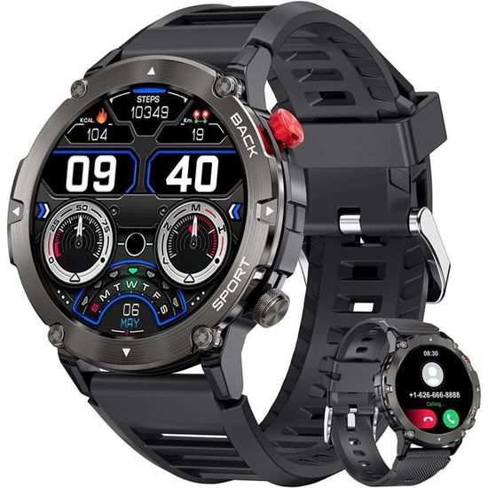 Montre Connectée Homme Femme1.91 Hd Smartwatch Avec Appels Bluetooth14
